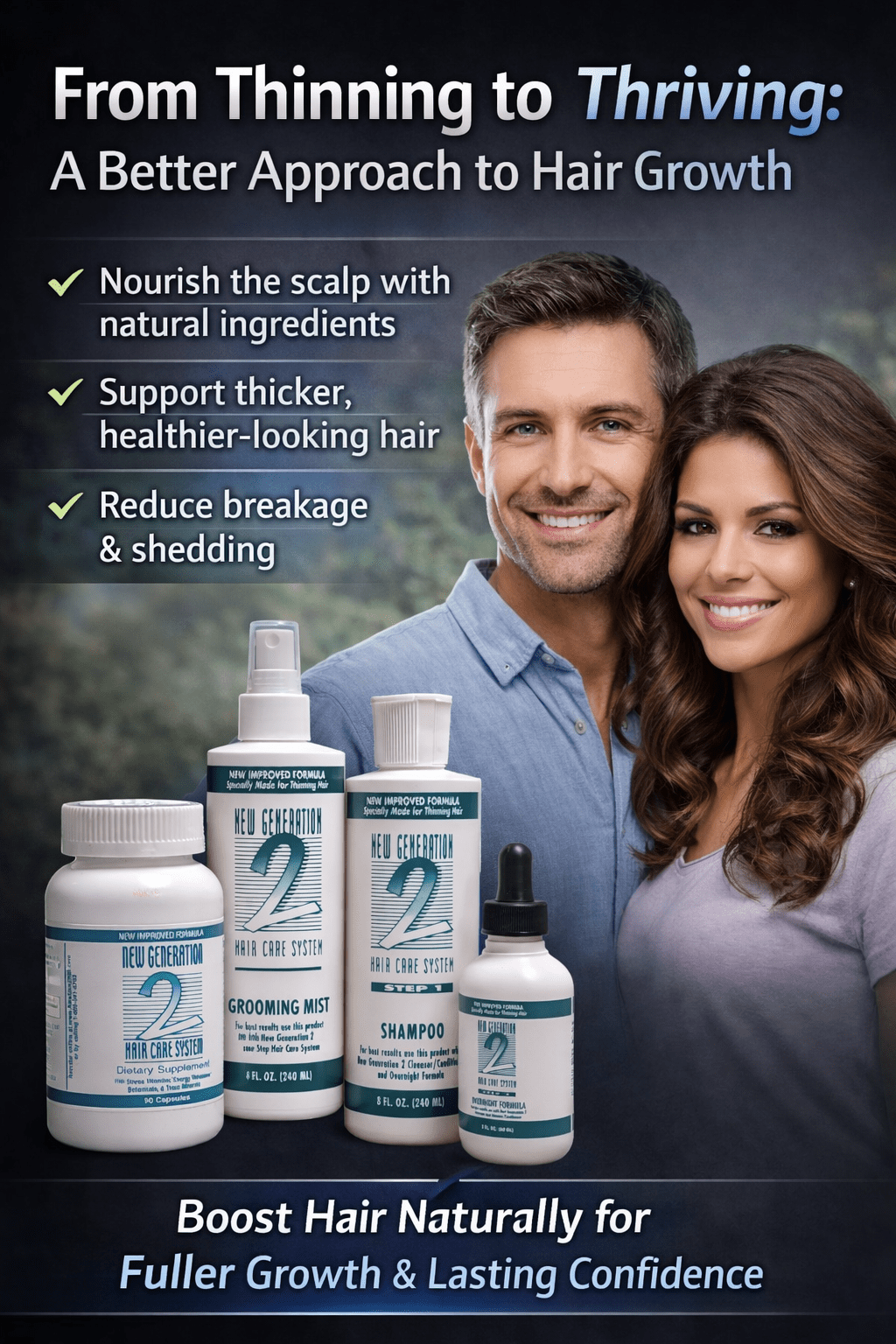 From Thinning to Thriving: A Better Approach to Hair Growth